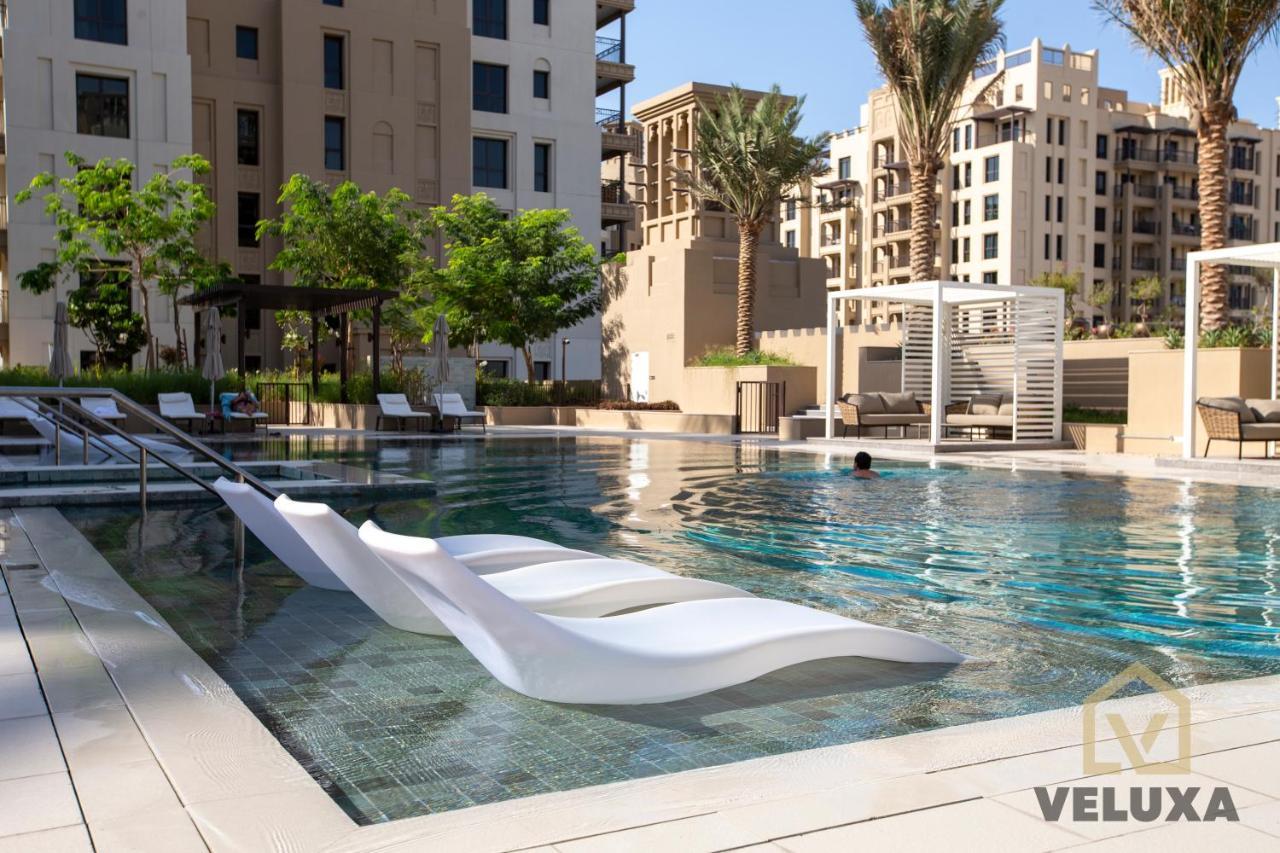 Veluxa - Luxury And Bright 1 Bedroom Apartment, Burj View! Dubai Eksteriør bilde